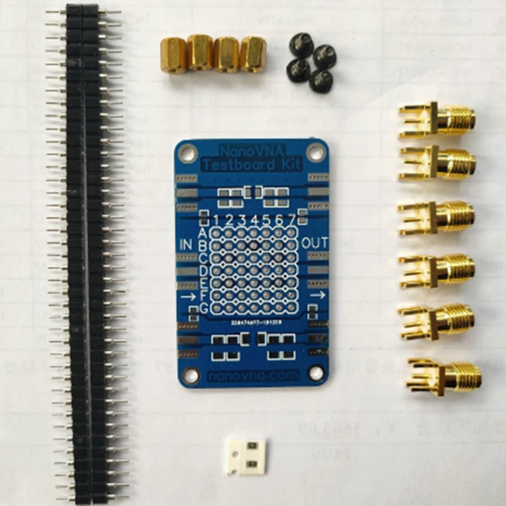 PCB NanoVNA тестовая плата комплект VNA тест демонстрационная сетевой анализатор