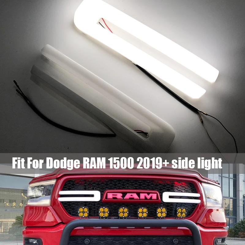 Автомобильный решетчатый боковой светильник DRL Подходит для dodge ram 1500 2500 2019