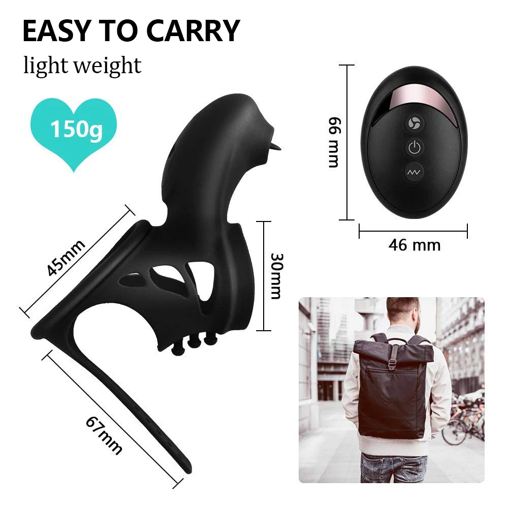 Вибрирующее петух кольцо для полового члена Вибраторы мужчин Задержка эякуляции