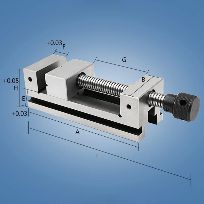 2 дюймовая Высокая точность с прямым углом тиски шлифовальный станок ЧПУ Gad щипцы