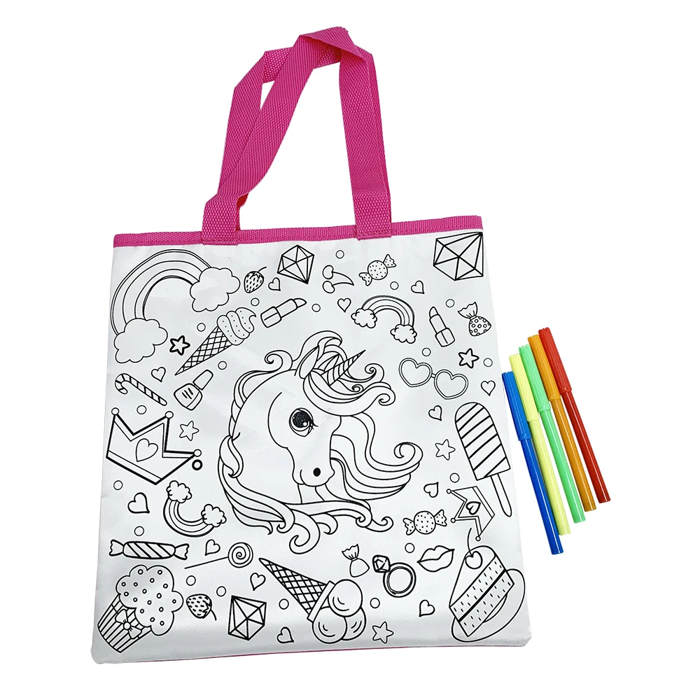 1 шт. Детская сумка для рисования своими руками заполняющие цвета Детские
