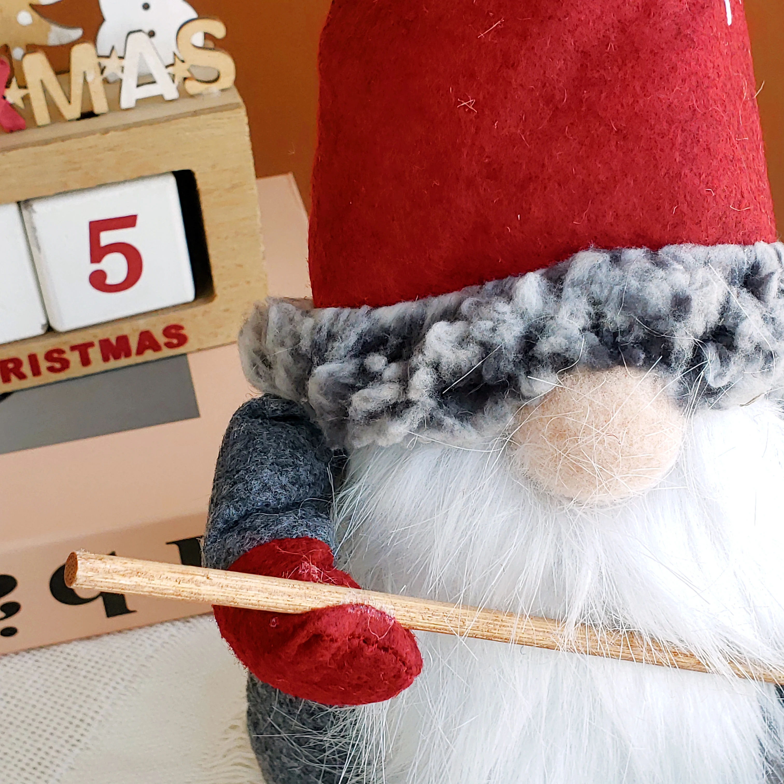 Рождественское украшение креативная Рождественская Кукла без лица стоящая