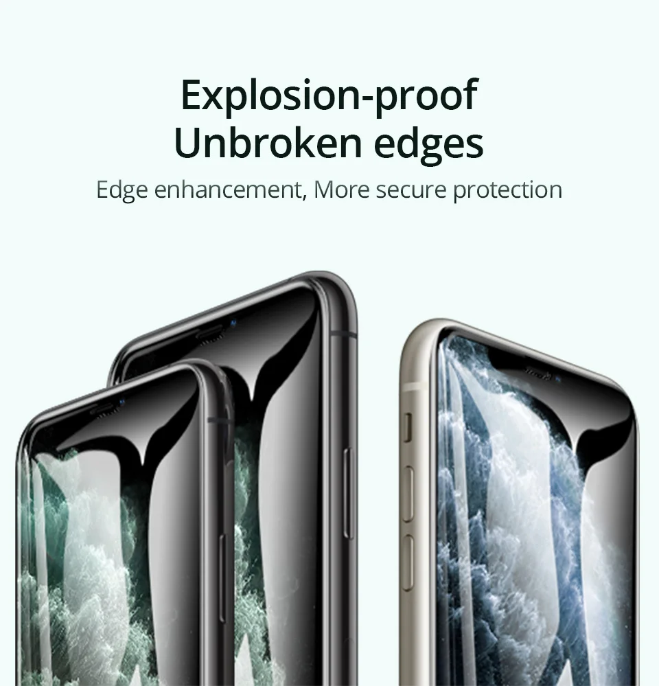PZOZ закаленное стекло для iPhone 11 Pro X XS Max XR Plus, Защитная пленка для экрана телефона для iPhone11 Pro 5,8, 6,1, 6,5 полное покрытие стекла