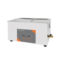 fanying 30l 600w digital ultrasonic cleaner heated timer ultra sonic wash machine for lab dental auto engine parts car washer