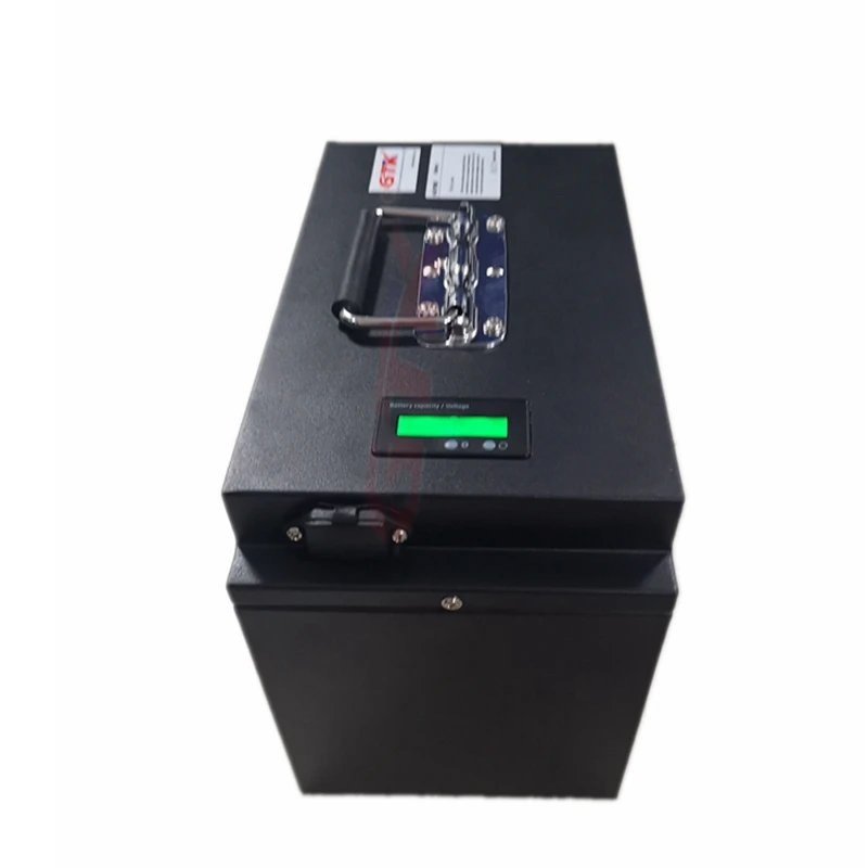 Литиевая батарея GTK LiFepo4 60V 30Ah 25Ah с ЖК-дисплеем BMS для трехколесного велосипеда 72V