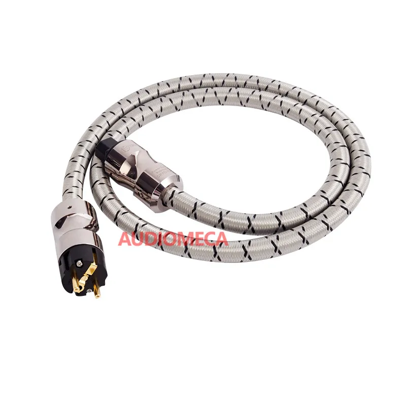Кабель питания Hi-Fi Чистый медный аудио кабель EU/US вилка | Электроника