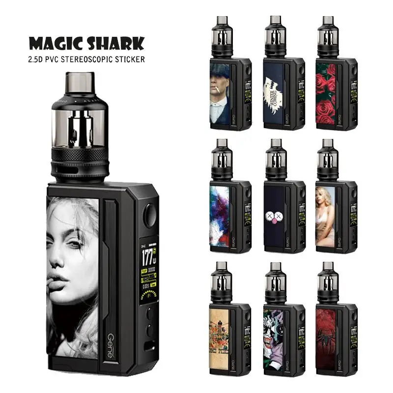 Чехол Magic Shark Good Quality 3M мягкая наклейка из ПВХ пленка для Voopoo Drag 3 3th Joker планета