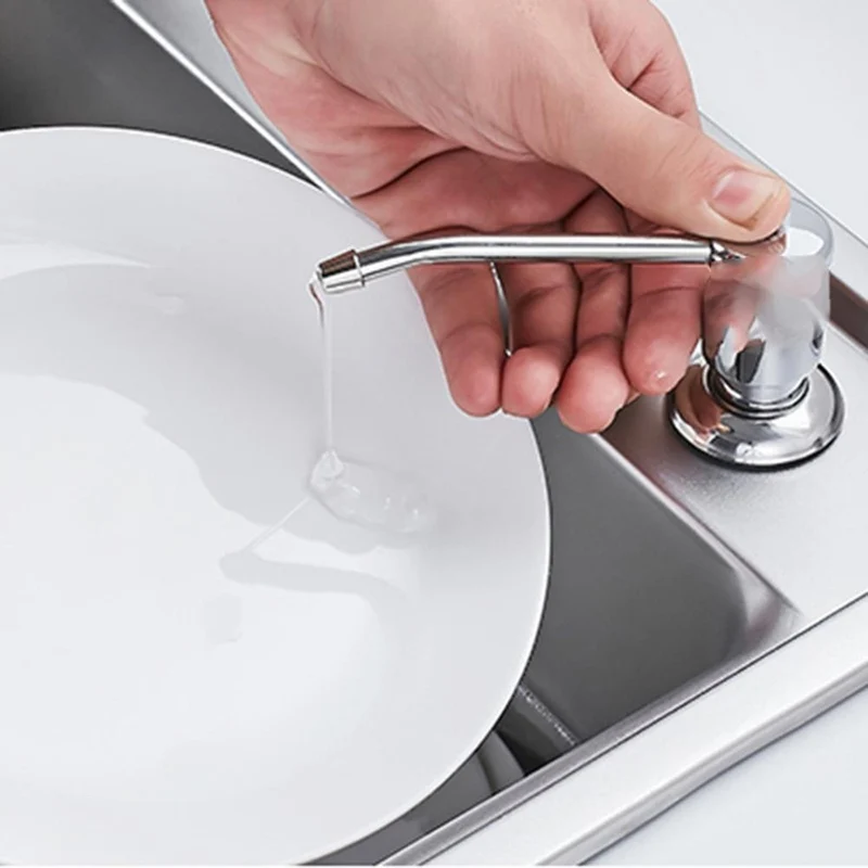 

Kitchen Sink Soap Dispenser ABS Plastic Built in Lotion Pump Plastic Bottle for Bathroom and Kitchen Liquid Soap organize 300ml#