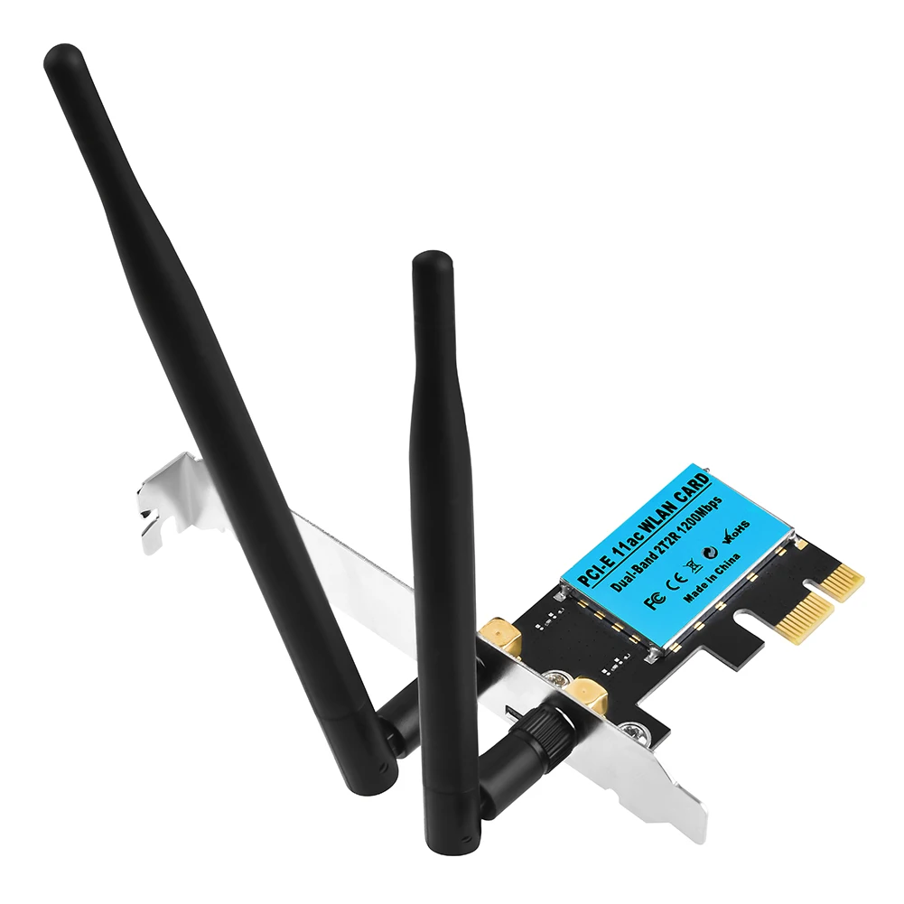 Wi-Fi-карта PCI-E 1200 Мбит/с 2 4/5 ГГц | Компьютеры и офис