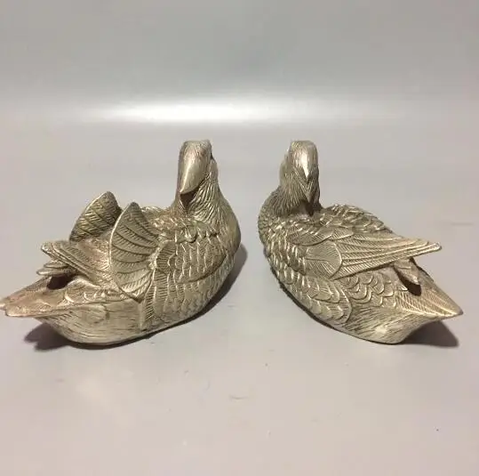 Искусственная резьба утка мандаринка прекрасная статуя животного свадебный