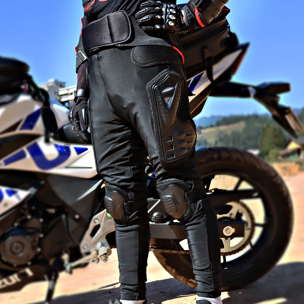 Мужские мотоциклетные штаны WOSAWE защитные для гонок | Автомобили и мотоциклы