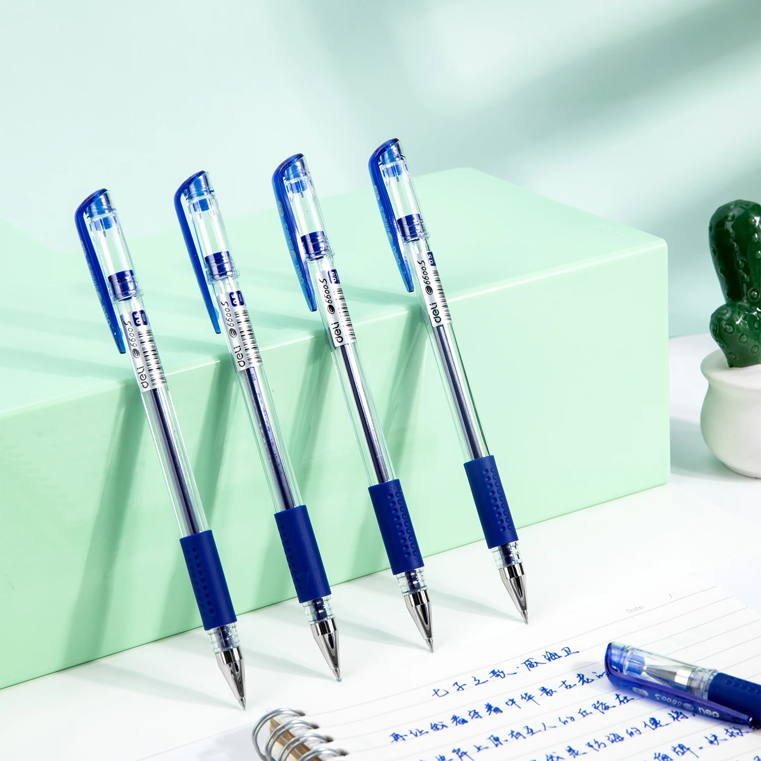 Гелевые Дели ручка классический инструмент для написания 12 шт./кор. шариковая