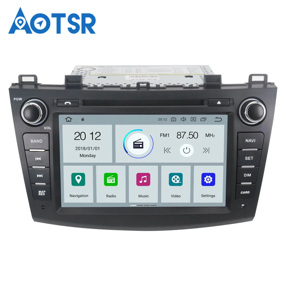 Автомобильный DVD-проигрыватель AOTSR Android 9 0 для Mazda 3 2009-2012 | Автомобили и мотоциклы