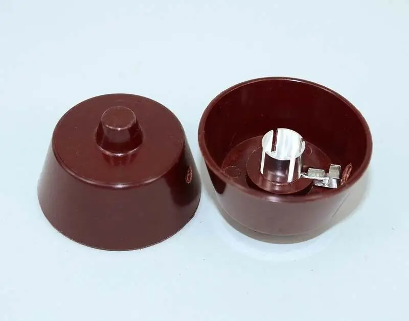 

2pcs 807 WE310A WE310B 6146B Tube Cap Bakelite Amp Vacuum Tube Grid Plate Cap