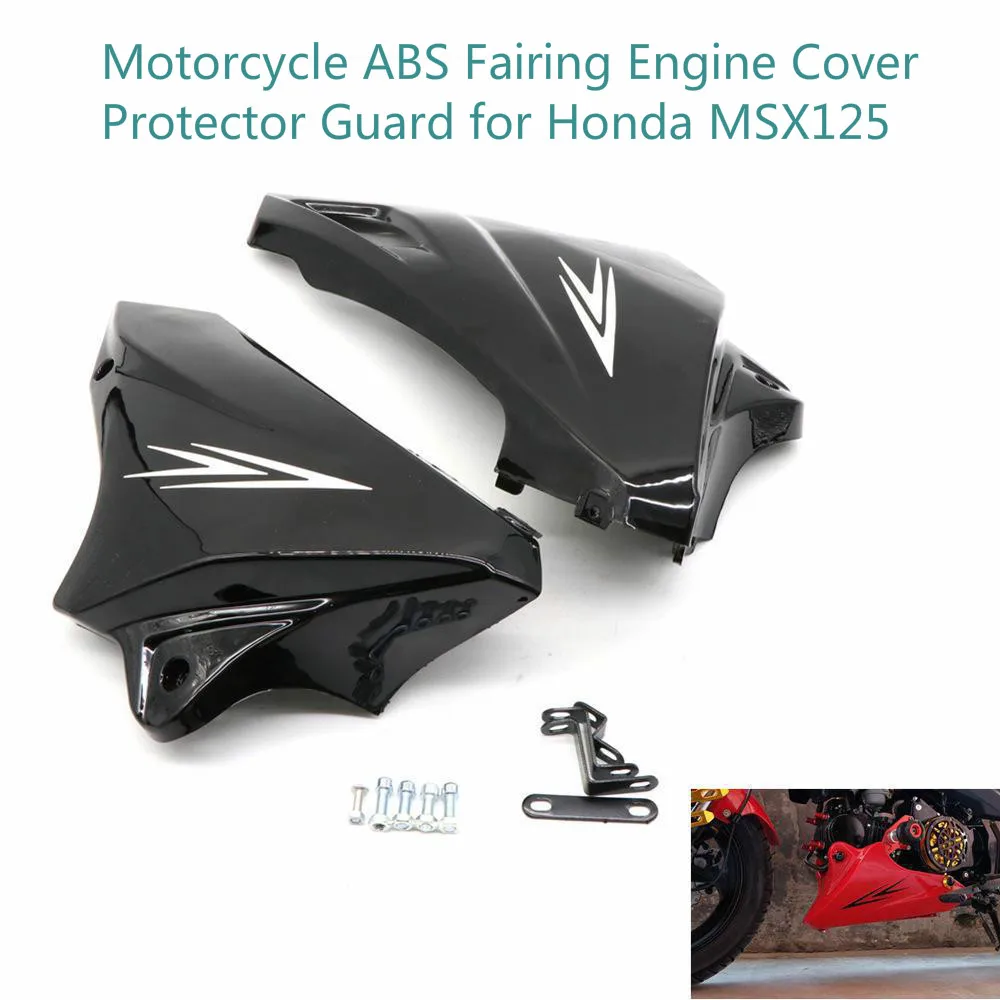 BAFIRE MSX125 обтекатель Крышка двигателя мотоцикла ABS декоративный протектор для Honda