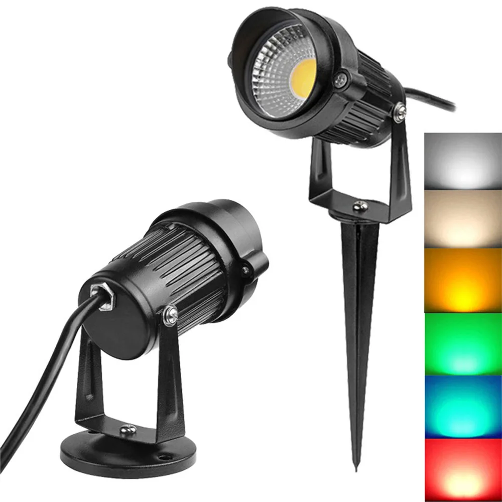 

3W 5W 220V Outdoor LED Landscape Light Garden Grass Light Waterproof LED Lawn Lamp COB Lighting Led Light Garden Path Spotlights