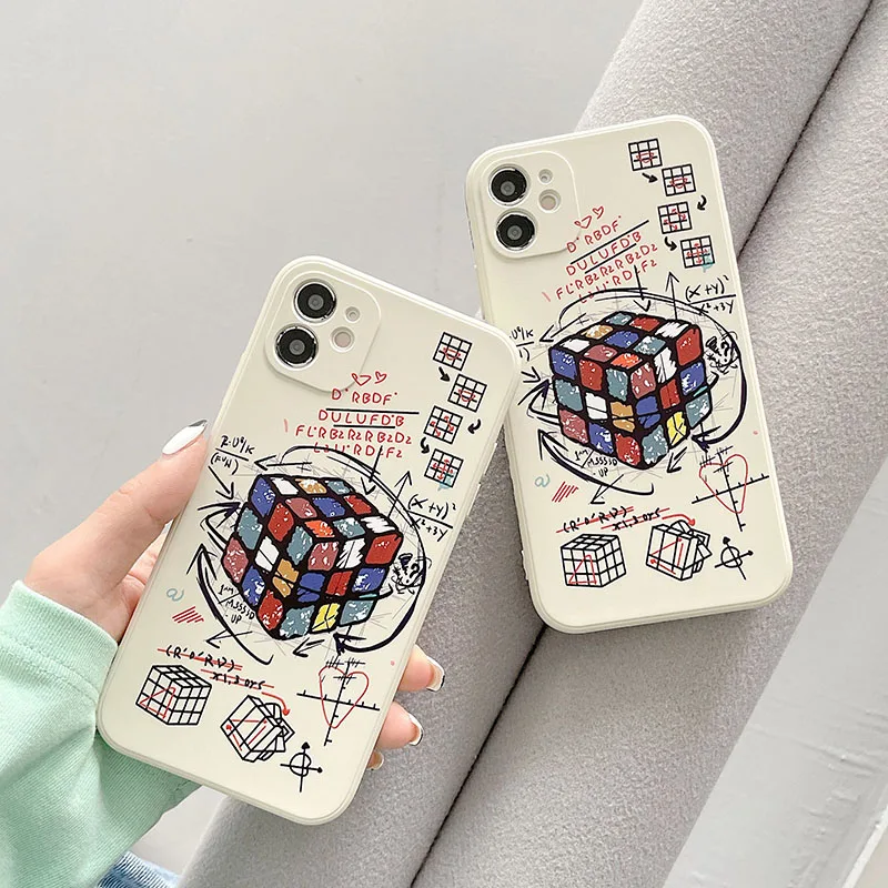 Модный крутой подарок на день рождения мягкий силиконовый чехол для телефона Apple