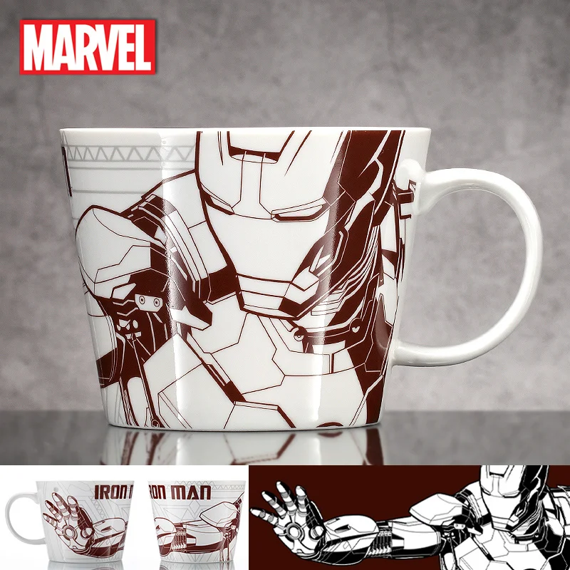 Дисней кружка Marvel Железный человек чашка для воды Большая керамическая с