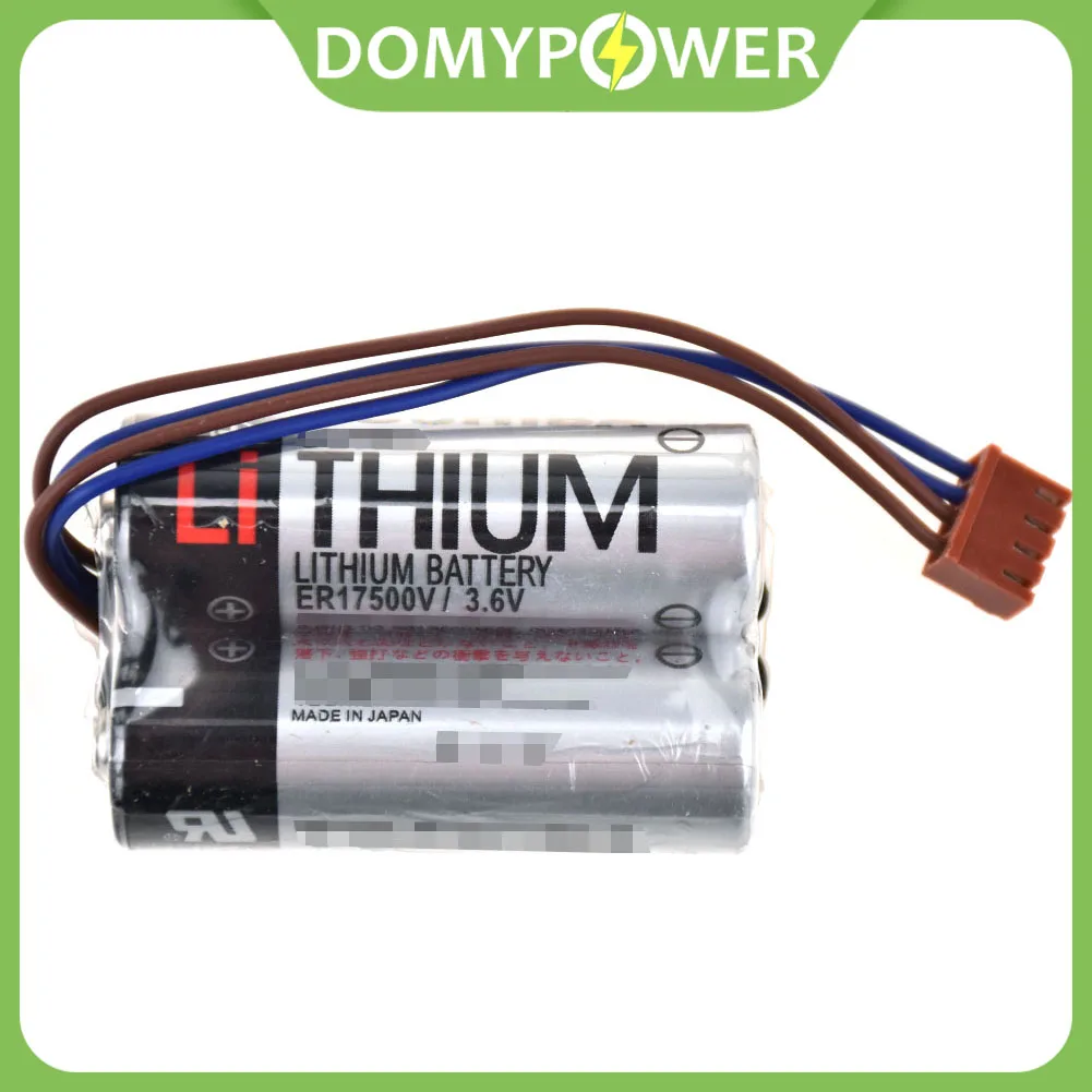 

New for Toshiba ER17500V Battery Pack 3.6V 5.4Ah with 4 Pin Brown Plug