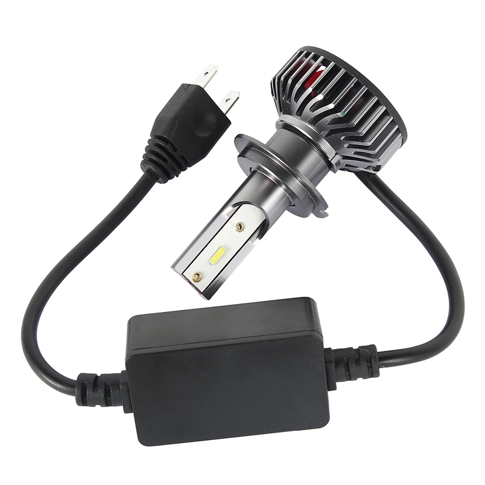 Двухсторонний светящийся светодиодный светильник F2 s H7 автомобильный головной