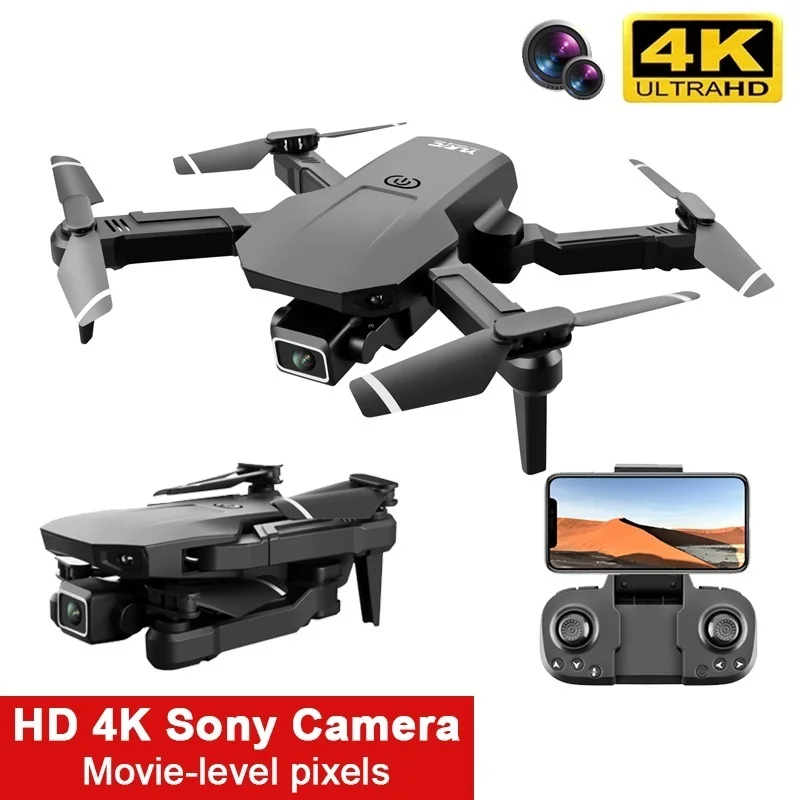 

Дрон S68 с широкоугольной камерой 4k HD, Wi-Fi, Fpv