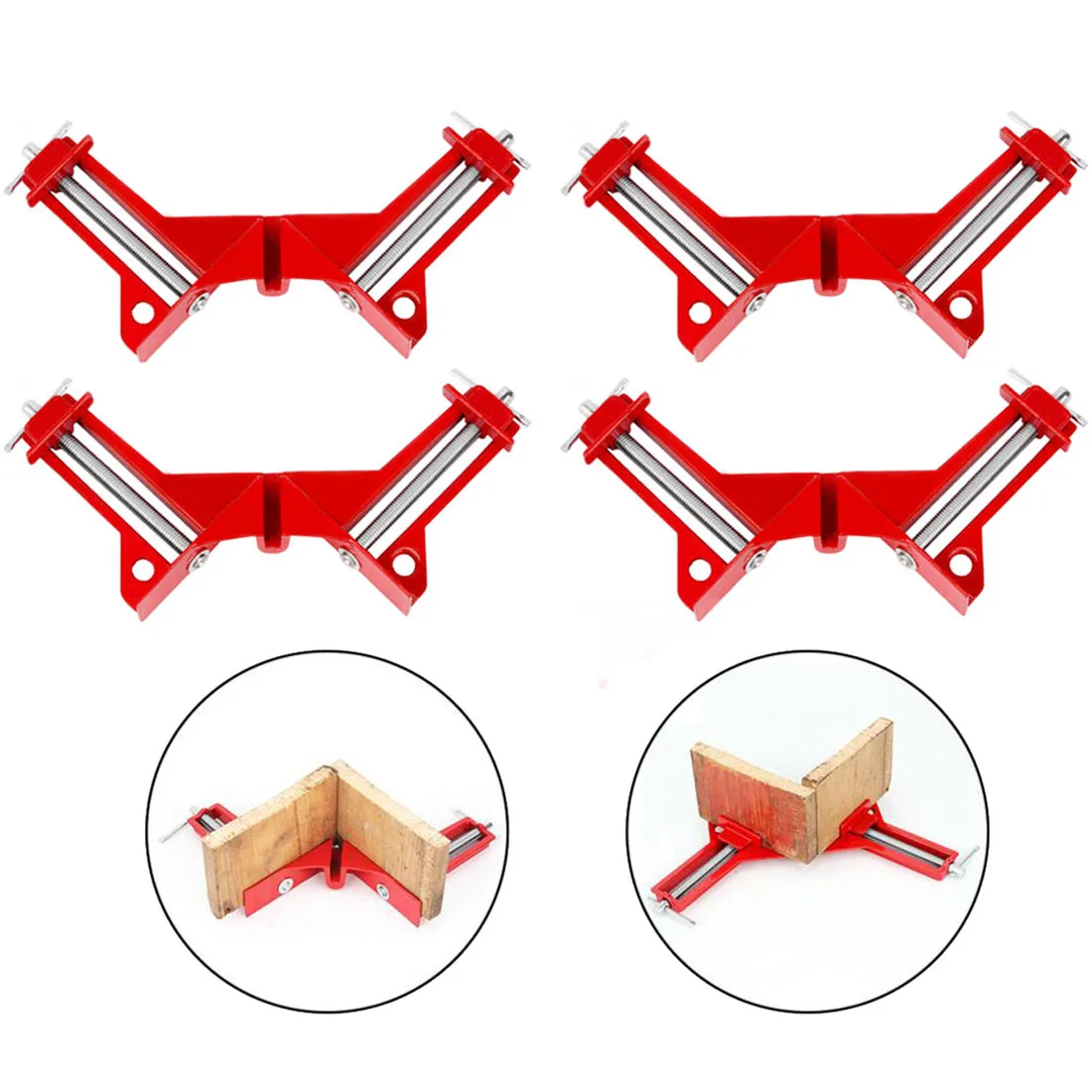 4 шт. Новый Многофункциональный 90 градусный прямоугольный зажим рамка для картин