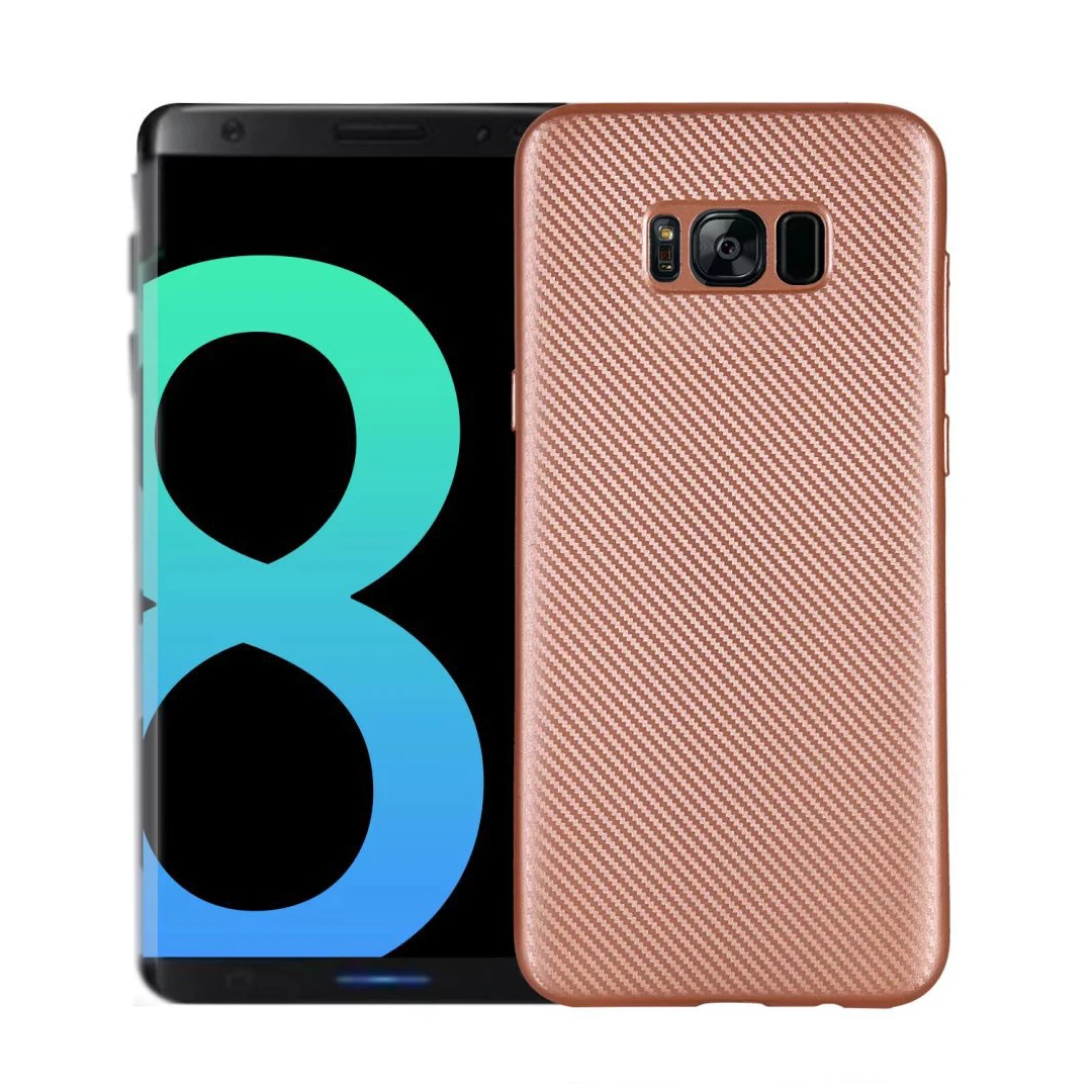 Scrub Carbon Fiber Soft Silicone For Samsung Galaxy A3 A5 A7 J1 J3 J5 J7 2016 2017 Grand Prime S8 S9 Plus Phone Cases Funda |