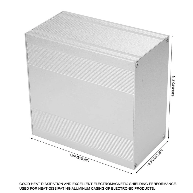 Чехол для электронного проекта корпус проводки DIY чехол инструмента 82.2x145x150мм