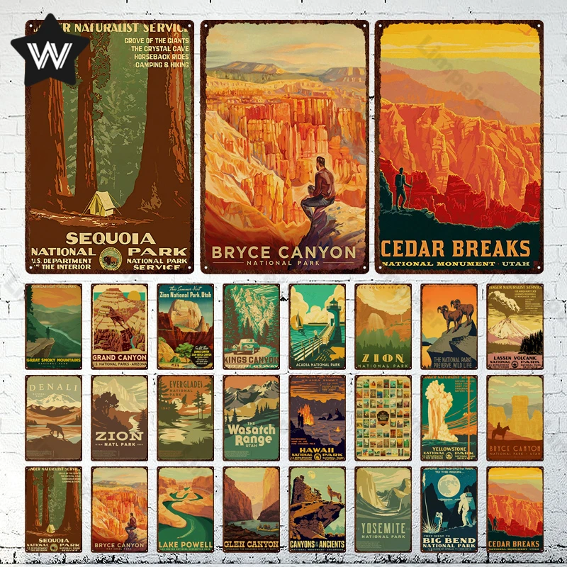 

Городская архитектурная металлическая пластина винтажная Настенная картина жестяная вывеска в стиле ретро пейзаж металлический постер по...