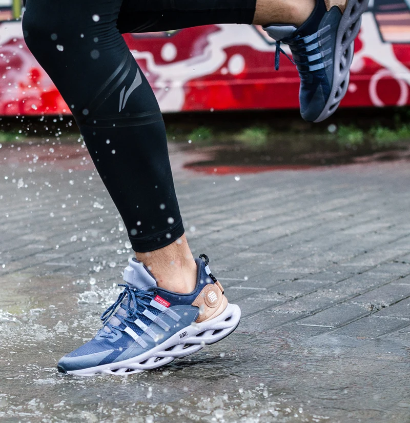 Li-Ning/мужские кроссовки для бега с подушкой из дуги; износостойкая спортивная обувь с водонепроницаемой подкладкой; износостойкие кроссовки; ARHP245 XYP946