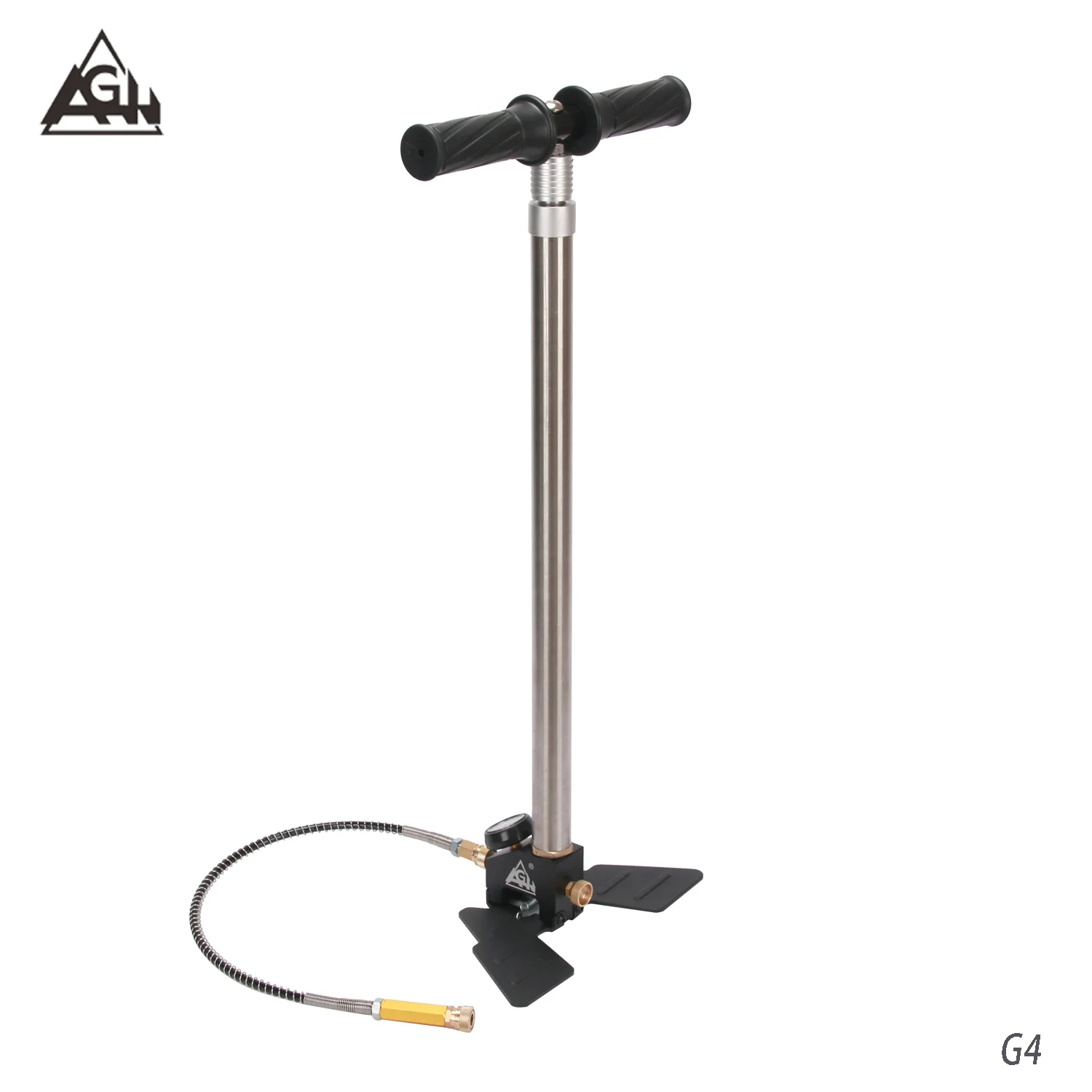 Ручной насос AGH-G4 PCP 4 стадии 4500 фунт/кв. Дюйм/30 мпа с масляным фильтром влажности