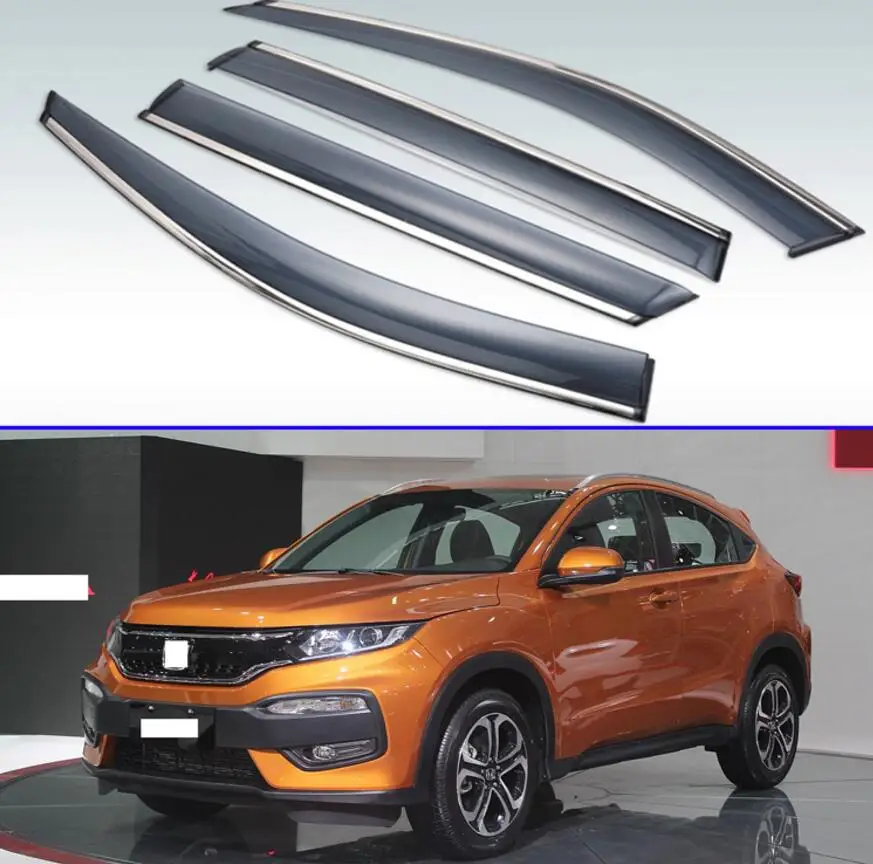 Для Honda Velez XR V HR 2014 2015 2016 2017 2018 2019 пластиковый внешний козырек Vent Shades Window Sun Rain Guard