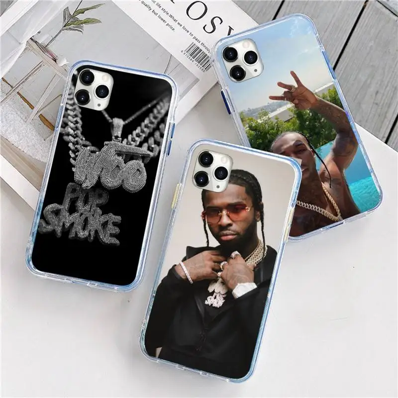 

Rapper Pop Smoke usa boy Phone Case For iphone 12 5 5s 5c se 6 6s 7 8 plus x xs xr 11 pro max mini