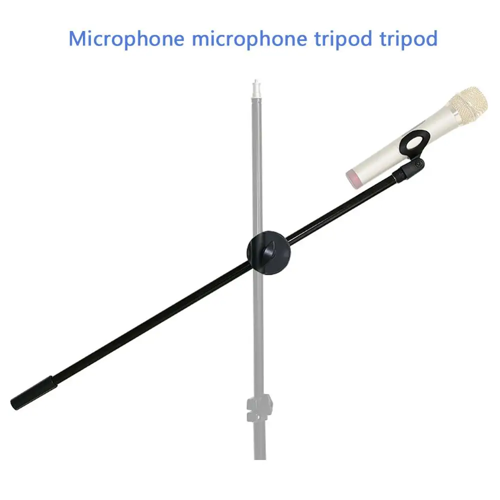Universal Tripod Adjustable Desktop Microphone Stand with Boom Arm Threaded Mount for Dynamic Condenser Microphones | Электроника