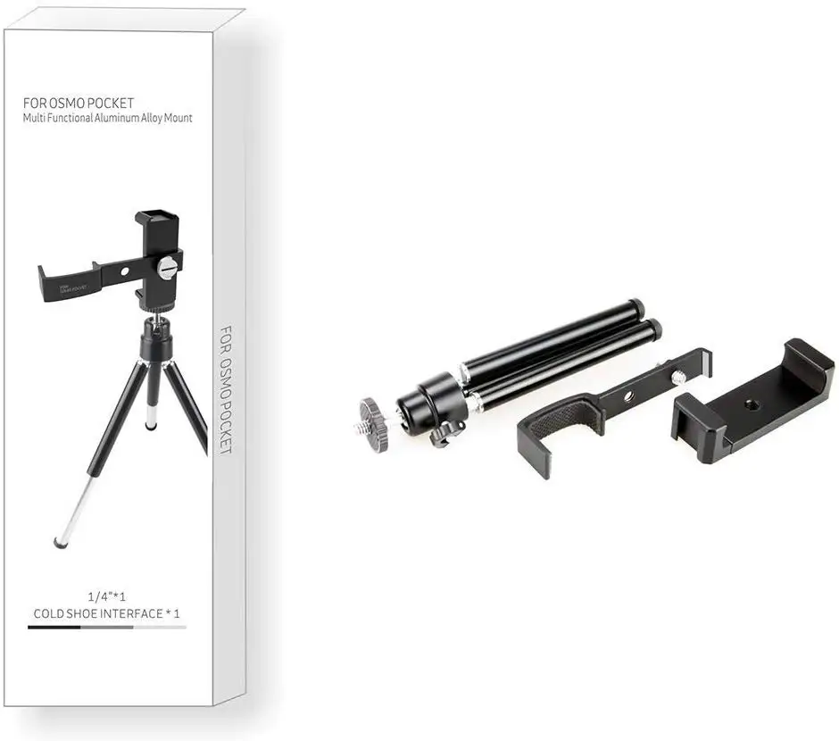 Раздвижной держатель сотового телефона и комплект штатива для DJI Osmo Pocket/Pocket 2 Handheld
