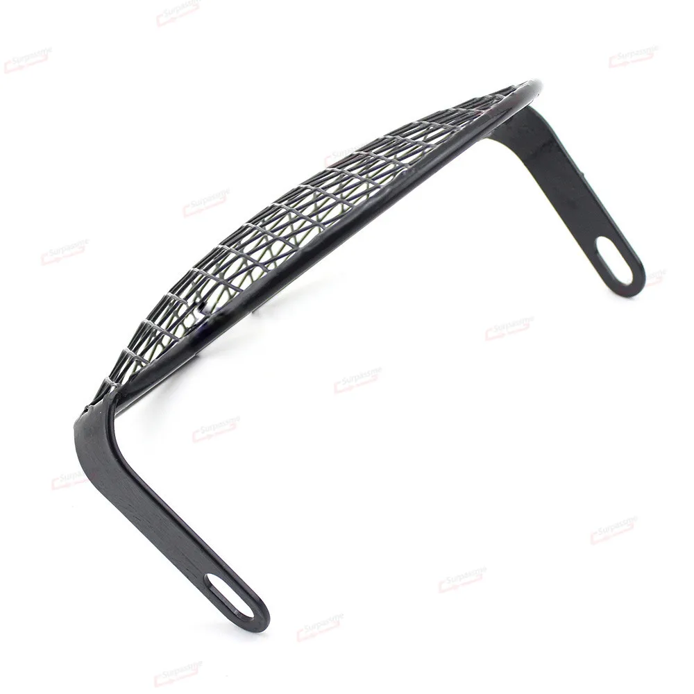 Черная металлическая накладка на гриль мотоциклетной фары 6 4 дюйма