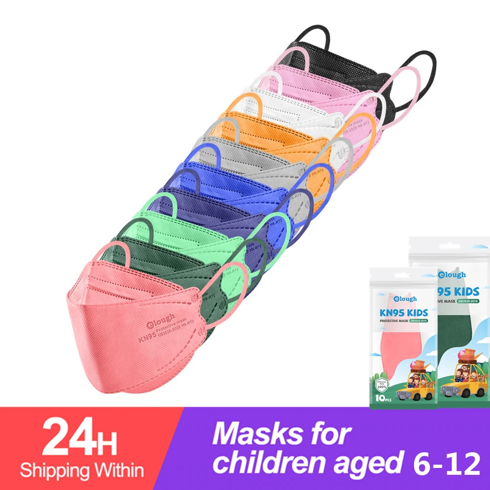 

Детские маски Kn95, маска для лица, mascarilla fpp2, черная маска для защиты детей