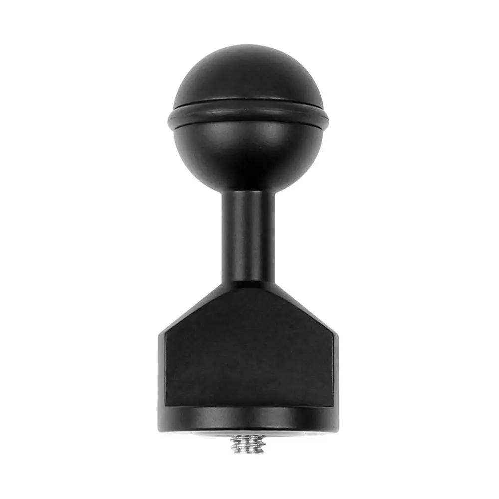 1 inch to 1/4 Screw Adapter for Gopro SLR Camera Light Diving Ball Head Clip Mount Underwater Photo Studio Accessory | Электроника