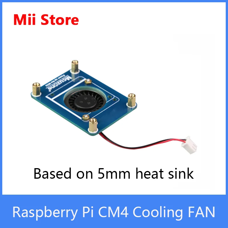 Компьютерный модуль Raspberry pi 4 кулер с радиатором CM4 и отверстием для Wi-Fi