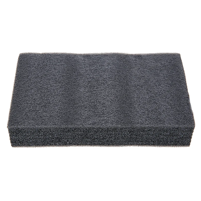 Mayitr черный Square Needle Pin плотной пены подушки коврик держатель 25x15x5 см вставки