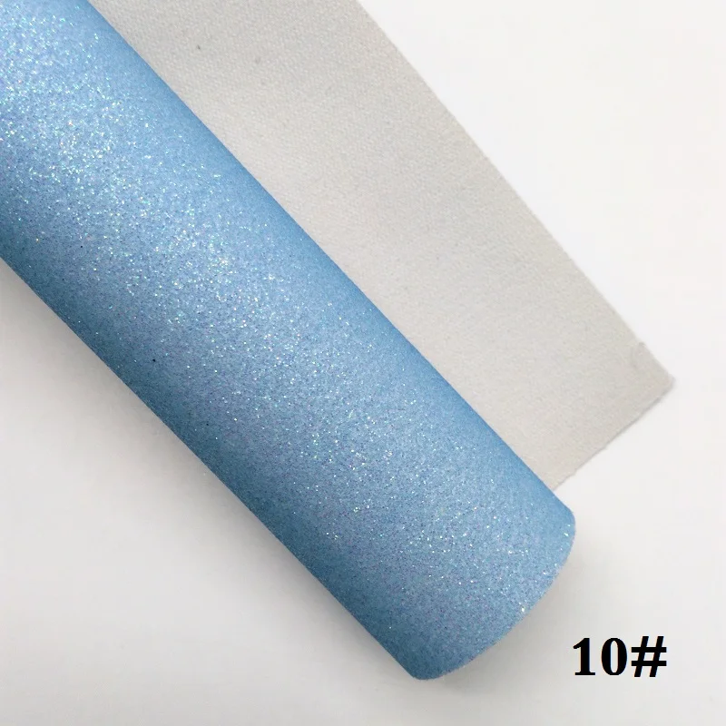 10 Glitterwishcome 21X29 см A4 Размер Vinilo Textil, Vinil Para Lazos, блестящий винил, тонкая блестящая ткань для бантов, GM154A - Цвет: 10