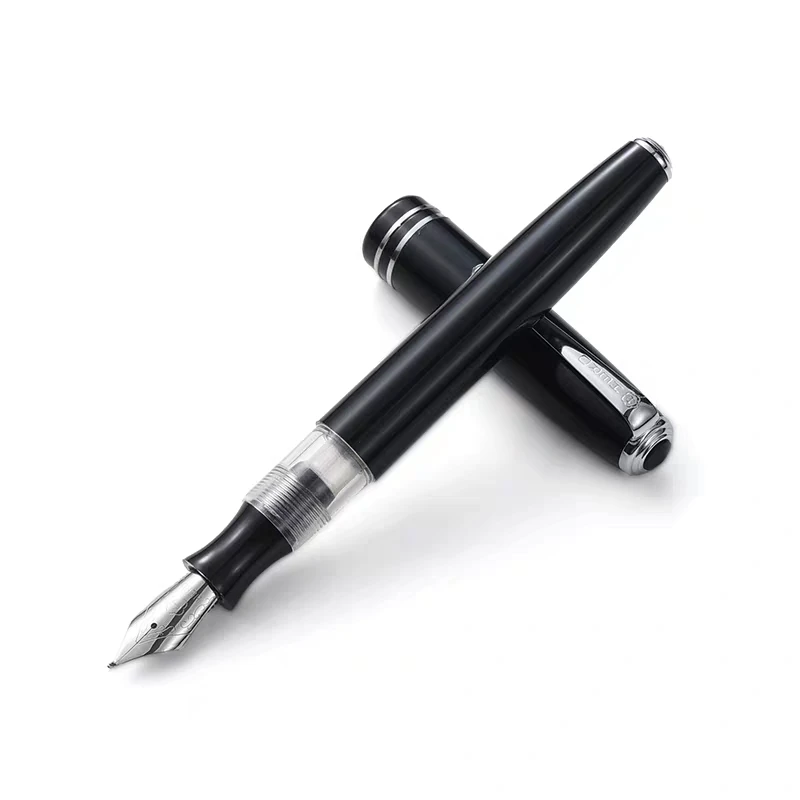 

HERO 856 Fountain Pen Plastic Ink Pen Classic Screw Cap Calligraphy Fude/Fine Nib Business Office school supplies Writing Gift