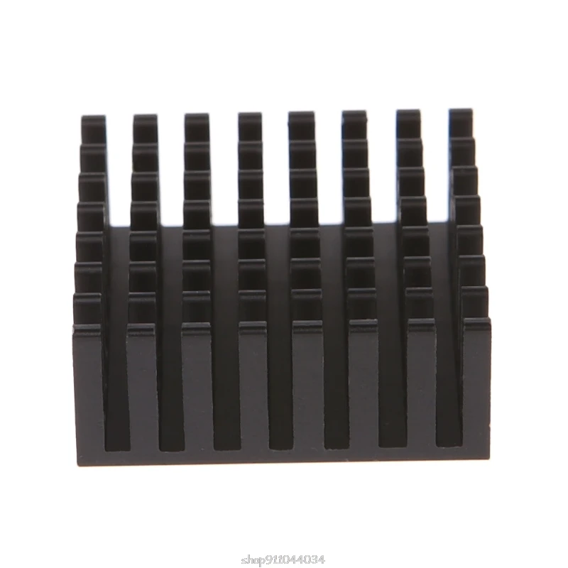 

5Pcs 25*25*10mm Aluminum Heatsink Block Computer Cooler Electronic Chip Radiator D09 20 Dropship