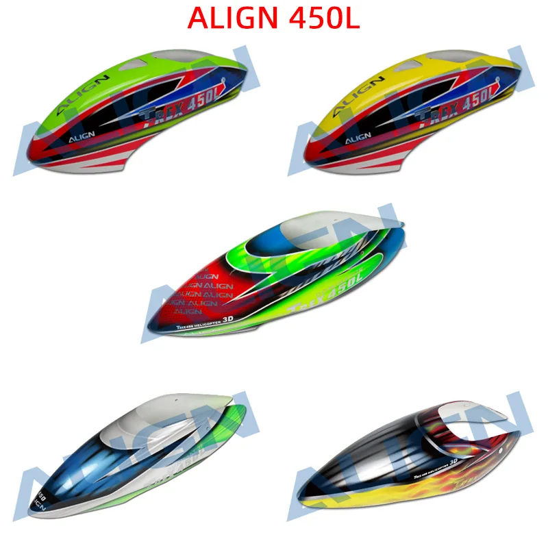 ALIGN trex-dosel de fibra de vidrio para GARTT JCZK 450L, Kit de helic&oacute;ptero teledirigido ALZRC 465 DFC, 450L-0