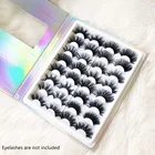 16 пар, органайзер для хранения карточек и ресниц