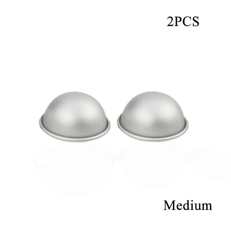 2 шт. форма для выпечки бомб ванны торта 3D алюминиевый шар сахар ремесло украшение