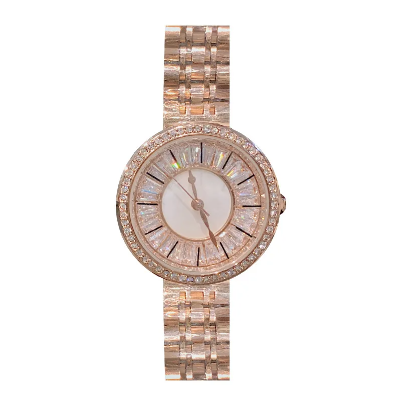 

DACR Fashion High Quality Women Watches Quartz Stainless Steel Waterproof Ladies Watch Crystal Casual Bracelet Watch Women