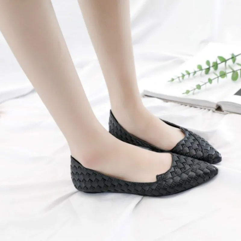 

2020 сезон весна; Мода; Новинка; Офисные туфли с острым открытым носком, удобные кеды женская обувь на плоской подошве удобные рабочие туфли; ...