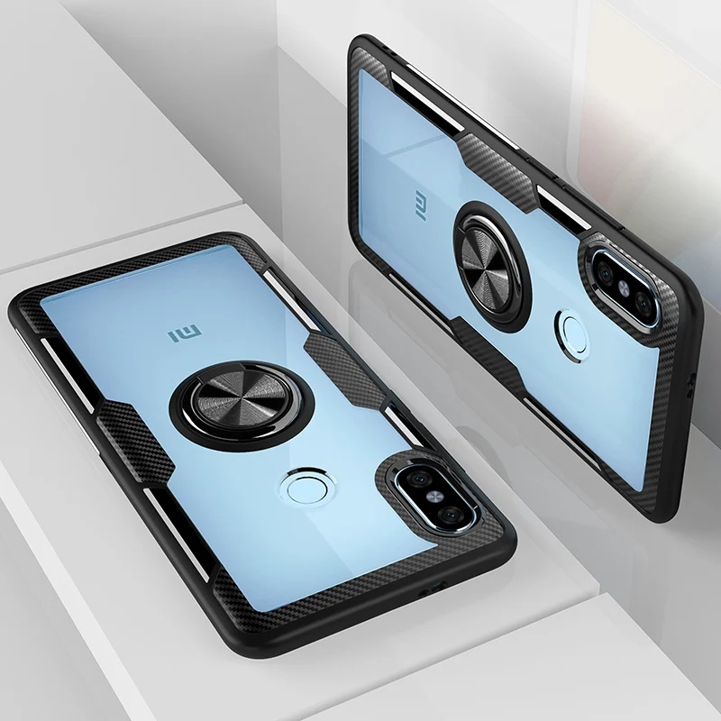Для Xiaomi Redmi Note 5 Роскошный оригинальный чехол для телефона TPU рамка прозрачный PC