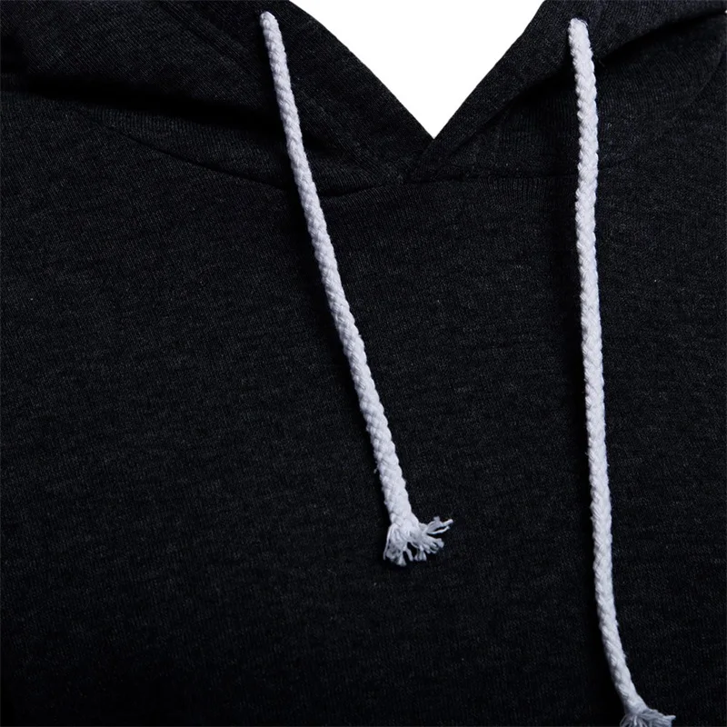 

2021 Fashion Women Sweatershirts Feme Long Sleeve Pullover Solid Crop Hoodies Sport Pullover Tops Casual Jumper Coat Hoodies